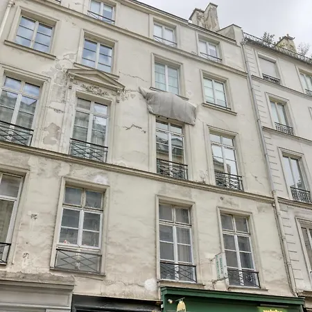 Authentic Parisian Flat - Louvre Royal - 1 Lägenhet